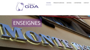 Vorschau der Website von GDA