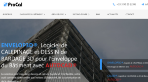Vorschau der Website von Procal.fr